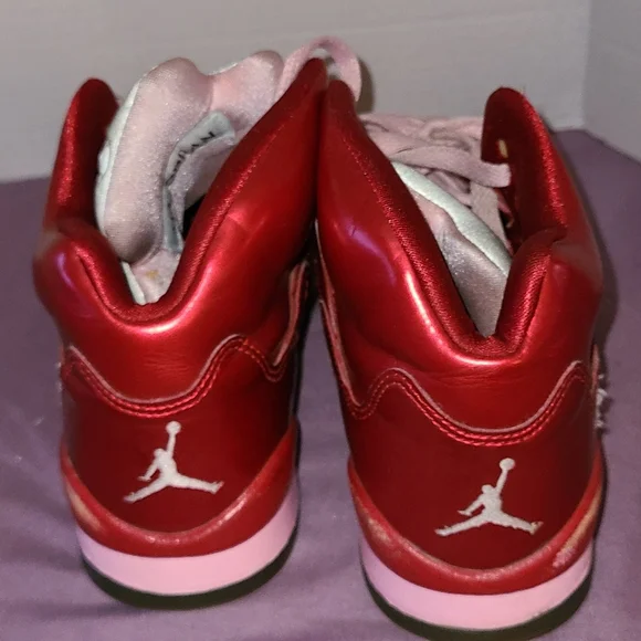 air jordan 5 retro GG valentine size 6y - Picture 4 of 7